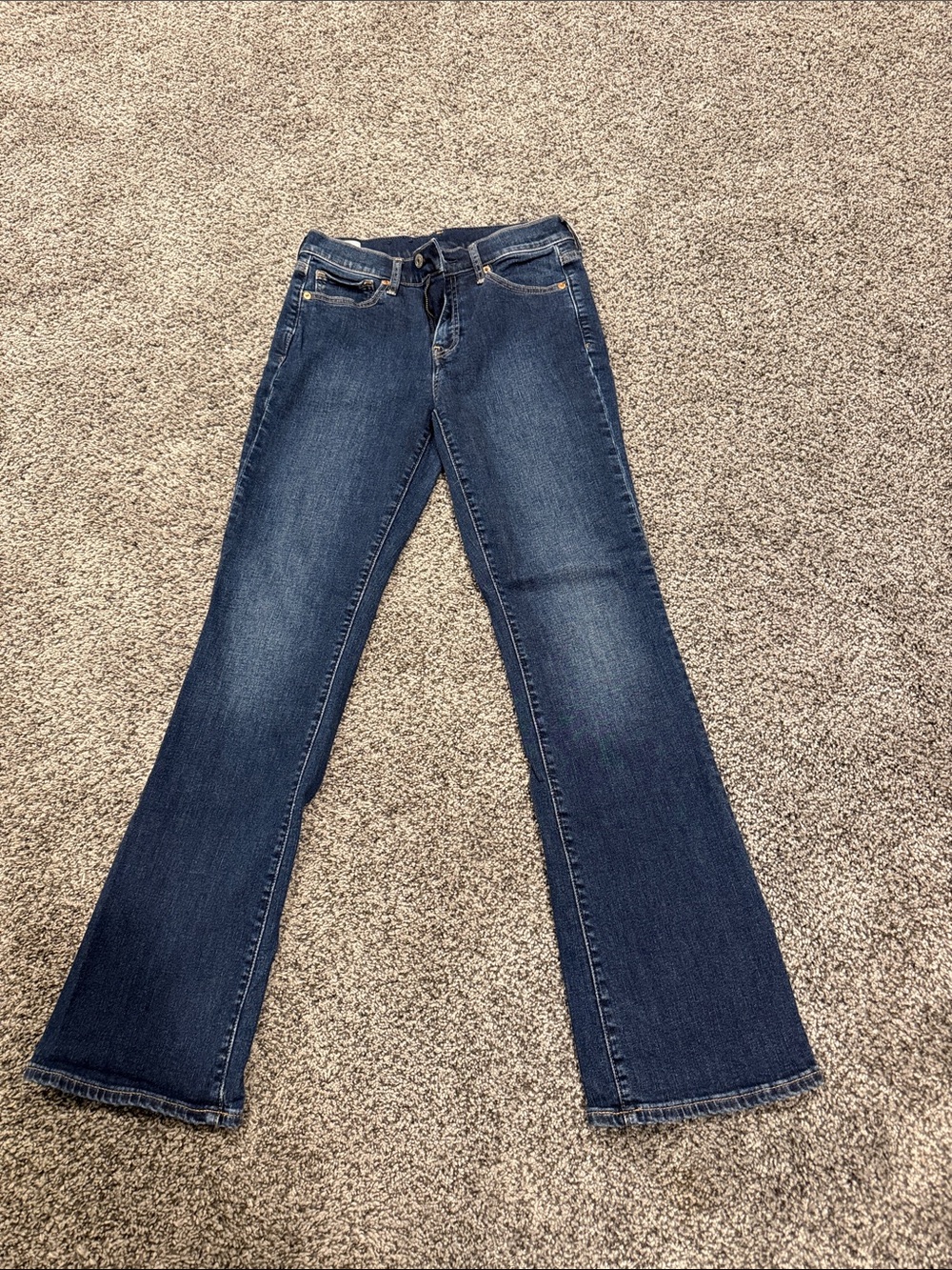 GAP Women's Dark Blue Flare Jeans